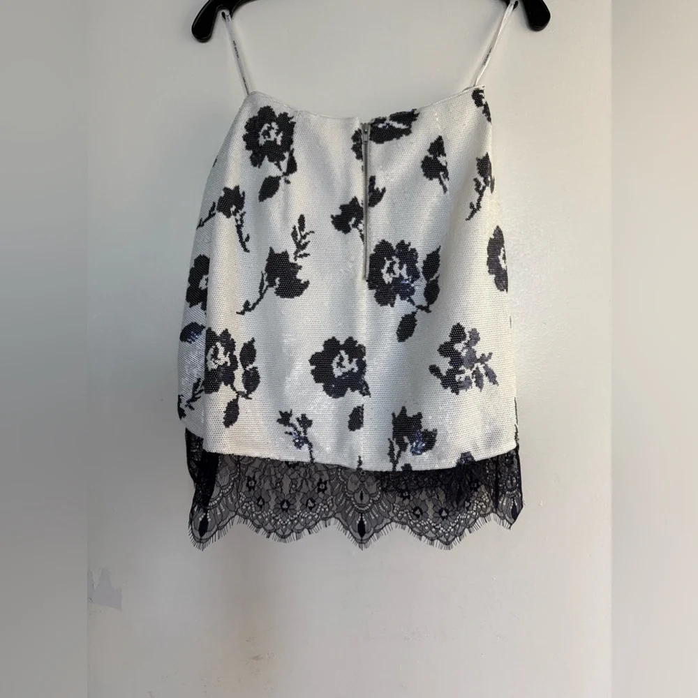 Self-Portrait Floral Skirt, size US 2, pre-owned - Picture 6 of 11